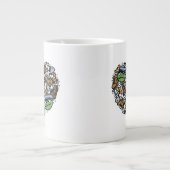 Sesame Sesame | Oscar the Grouch Doodle Heart Jumbo-Tasse (Vorderseite)