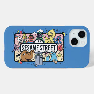 Sesame Sesame Sesame Pals Doodle Sign Case-Mate iPhone Hülle