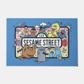 Sesame Sesame | Sesame Pals Doodle Sign Fußmatte (Vorderseite)