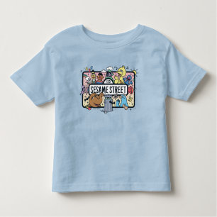 Sesame Sesame   Sesame Pals Doodle Sign Kleinkind T-shirt