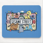 Sesame Sesame | Sesame Pals Doodle Sign Mousepad (Vorne)