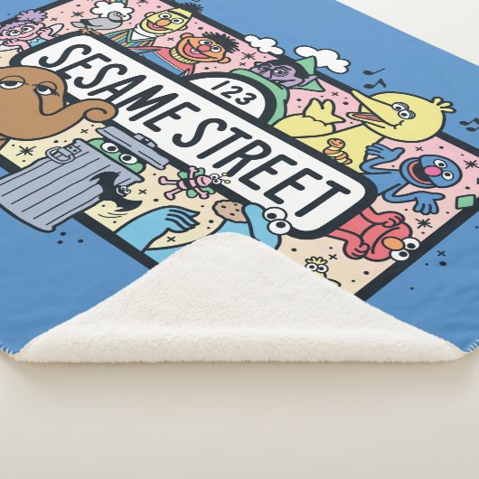 Sesame Sesame | Sesame Pals Doodle Sign Sherpadecke (3/4)