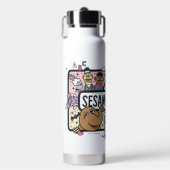 Sesame Sesame | Sesame Pals Doodle Sign Trinkflasche (Vorderseite)