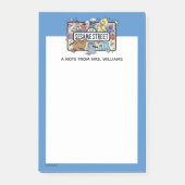 Sesame Sesame | Sesame Pals | Text hinzufügen Post-it Klebezettel (Vorderseite)