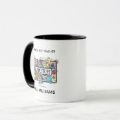 Sesame Sesame | Sesame Pals | Text hinzufügen Tasse (Vorderseite Links)