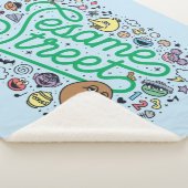 Sesame Sesame | Sesame Street Green Doodle Script Sherpadecke (3/4)