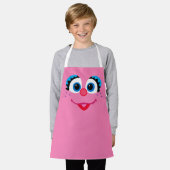 Sesame Street Abby Cadabby Face Schürze (Getragen)
