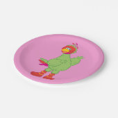 Sesame Street Abelardo Montoya Pappteller (Schrägansicht)