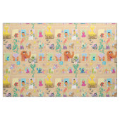 Sesame Street Apartment Windows-Muster Stoff (Fat Quarter (45,7 x 55,9 cm))