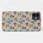 Sesame Street Band Grau-Muster Case-Mate iPhone Hülle (Rückseite (Horizontal))