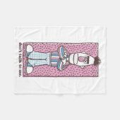 Sesame Street Bert Don't Talk To Me  Fleecedecke (Vorderseite (Horizontal))