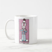 Sesame Street Bert Don't Talk To Me  Kaffeetasse (Links)