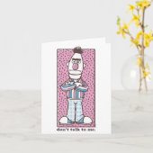 Sesame Street Bert Don't Talk To Me Karte (Gelbe Blume)