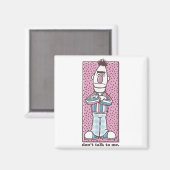 Sesame Street Bert Don't Talk To Me  Magnet (Vorderseite/Rückseite)