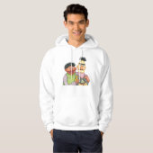 Sesame Street Bert und Ernie Watercolor Hoodie (Vorne ganz)