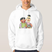Sesame Street Bert und Ernie Watercolor Hoodie (Vorderseite)