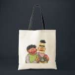 Sesame Street Bert und Ernie Watercolor Tragetasche<br><div class="desc">Karo aus diesem phantastischen Aquarellbild von Bert und Ernie aus der Sesamstraße!</div>