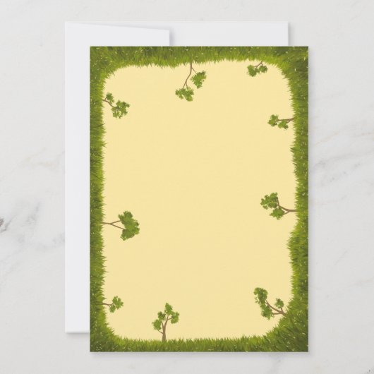 Sesame Street - Big bird Einladung (Rückseite)