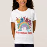 Sesame Street Birthday Girl T-Shirt<br><div class="desc">Feiern Sie den Geburtstag Ihres Kindes mit diesem sehr niedlichen "Geburtstagskind"-Shirt,  das alle Ihre Lieblingscharakter als Einhörner anzieht!</div>