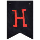 Sesame Street Chalkboard Geburtstag Wimpelkette (Zweite Fahne)