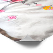 Sesame Street Chalkboard Rainbow Birthday Willkomm Poster (Ecke)