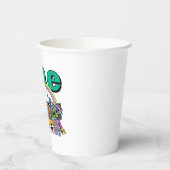 Sesame Street Characters & Street Sign Birthday Pa Pappbecher (Links)