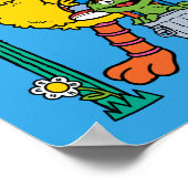 Sesame Street Characters & Street Sign Poster (Ecke)
