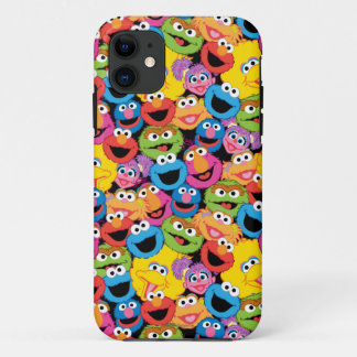 Sesame Street-Charakter stellt Muster gegenüber Case-Mate iPhone Hülle