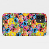 Sesame Street-Charakter stellt Muster gegenüber Case-Mate iPhone Hülle (Rückseite (Horizontal))