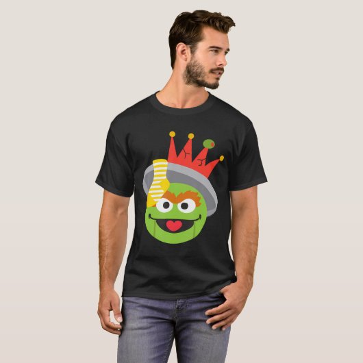 Sesame Street Christmas Nutcracker Oscar The Grouc T-Shirt (Vorne ganz)