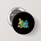 Sesame Street Christmas Pals  Button (Vorne & Hinten)