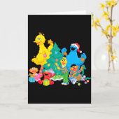 Sesame Street Christmas Pals Karte (Gelbe Blume)