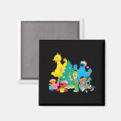 Sesame Street Christmas Pals  Magnet (Vorderseite/Rückseite)