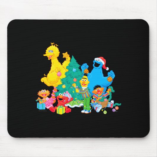 Sesame Street Christmas Pals Mousepad (Vorne)