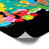 Sesame Street Christmas Pals Poster (Ecke)
