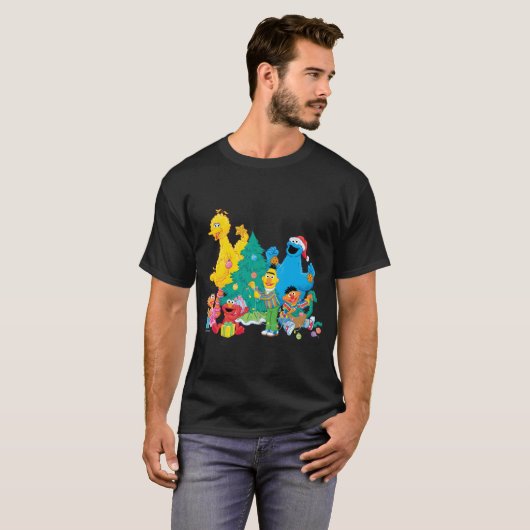 Sesame Street Christmas Pals T-Shirt (Vorne ganz)