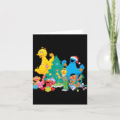 Sesame Street Christmas Pals T Shirt Karte (Vorderseite)