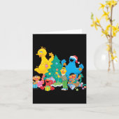 Sesame Street Christmas Pals T Shirt Karte (Gelbe Blume)