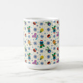 Sesame Street Christmas Snowflake Pattern Kaffeetasse (Mittel)