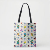 Sesame Street Christmas Snowflake Pattern Tasche (Vorderseite)