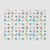 Sesame Street Christmas Tree Pattern Seidenpapier (Vorderseite)