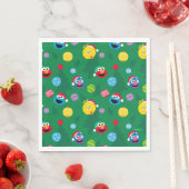 Sesame Street Christmas Tree Pattern Serviette (Beispiel)