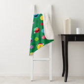 Sesame Street Christmas Tree Pattern Sherpadecke (Beispiel)