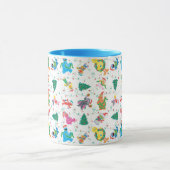 Sesame Street Christmas Tree Pattern Tasse (Zentrum)
