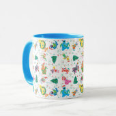 Sesame Street Christmas Tree Pattern Tasse (Vorderseite Links)