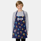 Sesame Street Christmas Wreath Pattern Schürze (Getragen)