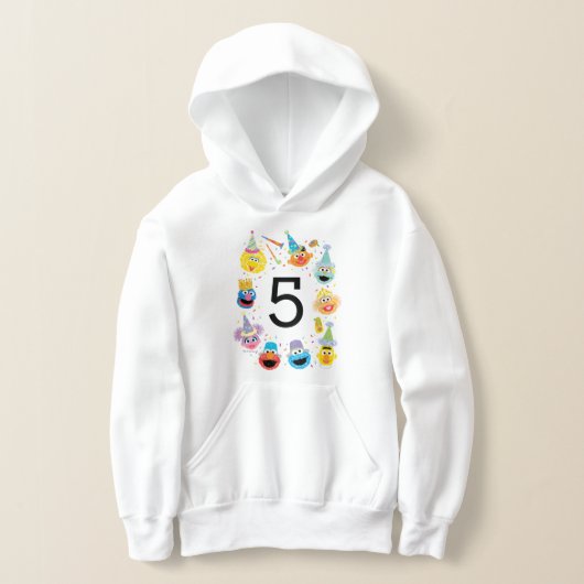 Sesame Street Confetti Birthday Hoodie (Ablage )