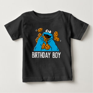 Sesame Street Cookie Monster 1. Geburtstag Baby T-shirt