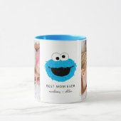 Sesame Street Cookie Monster | Best Mama Foto Tasse (Zentrum)