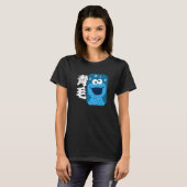 Sesame Street Cookie Monster Fill Premium T-Shirt (Vorne ganz)